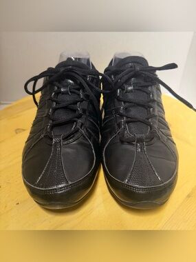Nike Musique IV Women’s Black Leather Dance Cheer Zumba Fitness Shoes 10.5